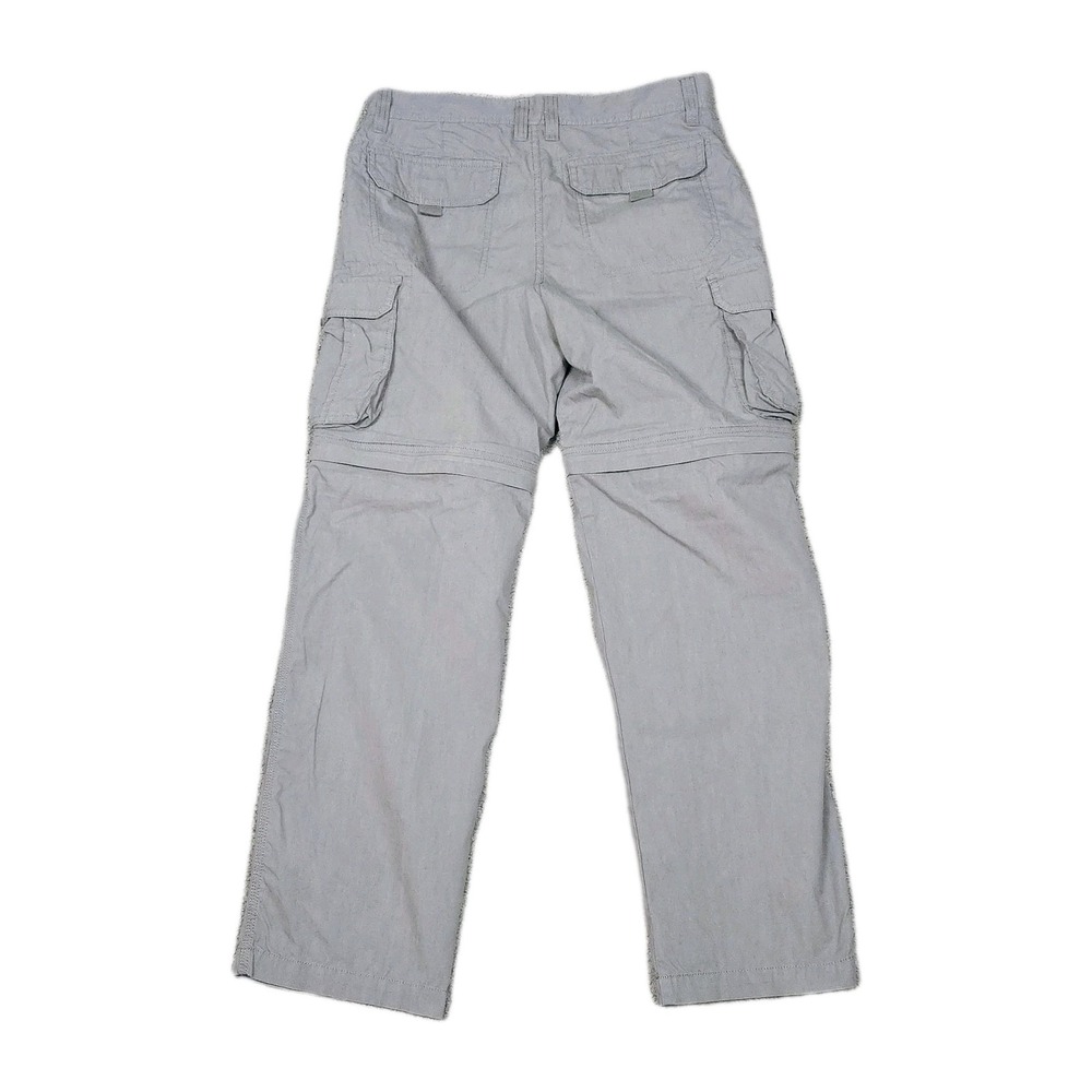 Sonoma Men's Convertible Cargo‎ Hiking Pants Zip Off Legs Gray Outdoor 32X32 - Picture 2 of 8